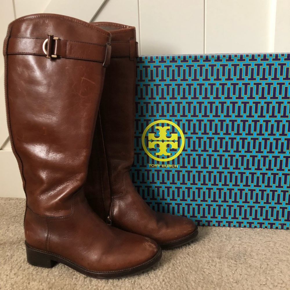 Tory Burch Grace riding boots